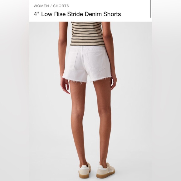 The Gap — Low Rise Stride Denim Shorts - Picture 2 of 5